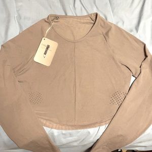 Whitney Simmons x Gymshark Long Sleeve Crop - Grey